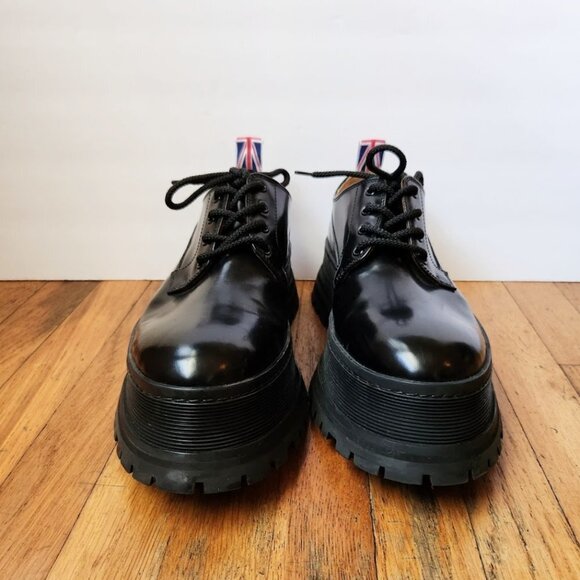 BURBERRY Jefferson Derby Chunky Shoes in Black main image 6